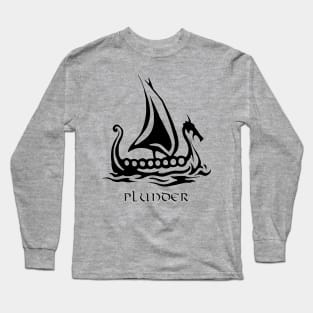 Vikings Plunder Long Sleeve T-Shirt